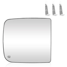 Driver Left Side Upper Heated Mirror Glass for Dodge Ram 1500 2500 3500 2009 ...