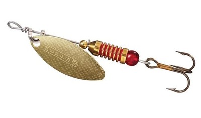 Mepps Aglia Spinner Longue Gr. 5 / 29g Gold Kunstköder