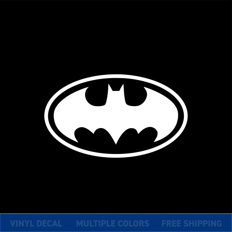 BATMAN Logo Vinyl Decal Sticker Car and Any Surface Multiple Colors & Sizes - Image 2 of 4