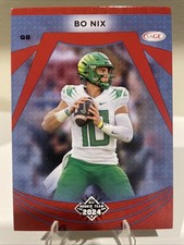 2024 Sage Hit High Series - All Rookie Team Bo Nix #108 Red (RC)