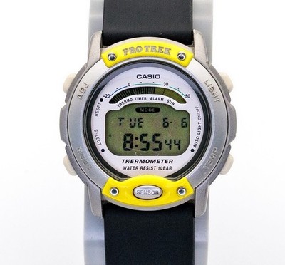 Casio Pro Trek Rare WWF Edition PRL-10WWJ 38mm Vintage Japan Import Watch