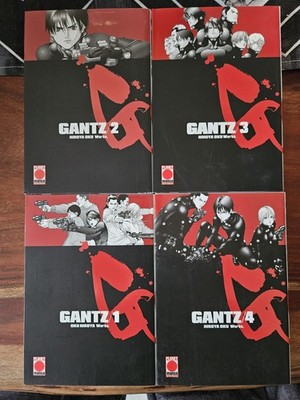 Gantz Manga Band 1-4 Alte Edition