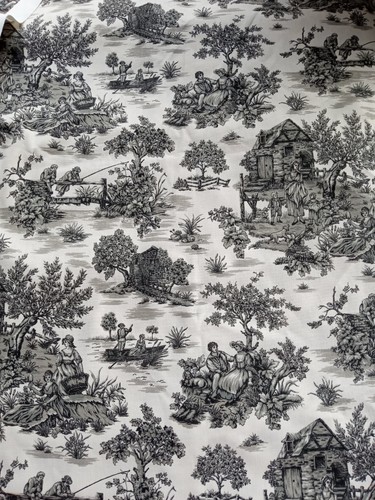 Toilettendekorateur Stoff Textil Kunst & Film 7 Yards Neu - Bild 2 von 6