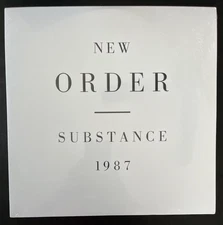 NEW ORDER SUBSTANCE VINYL 2LP EMBOSSED SLEEVE IMPORT 180 GRAM NEW SEALED MINT
