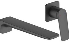 Bathstore Aero Wall Mounted Basin Mixer Tap - Matt Black new in box 