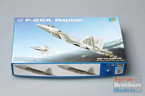 TRP01317 1:144 Trompetista F-22A Raptor Fighter #1317 - Imagen 1 de 1