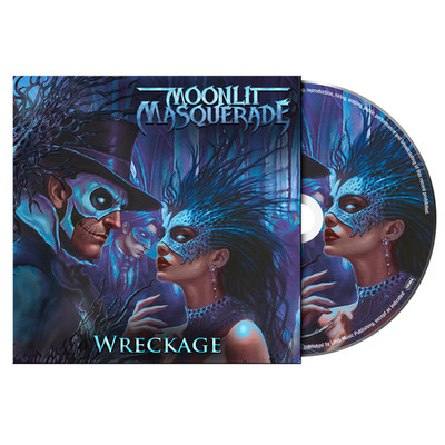 MOONLIT MASQUERADE - Wreckage EP Ltd Cardboard-Sleeve CD 2025 U.S. Melodic Metal