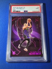 2024-25 Panini Silhouette Dalton Knecht #90 Pink /35 Rookie RC PSA 9 MINT POP 1