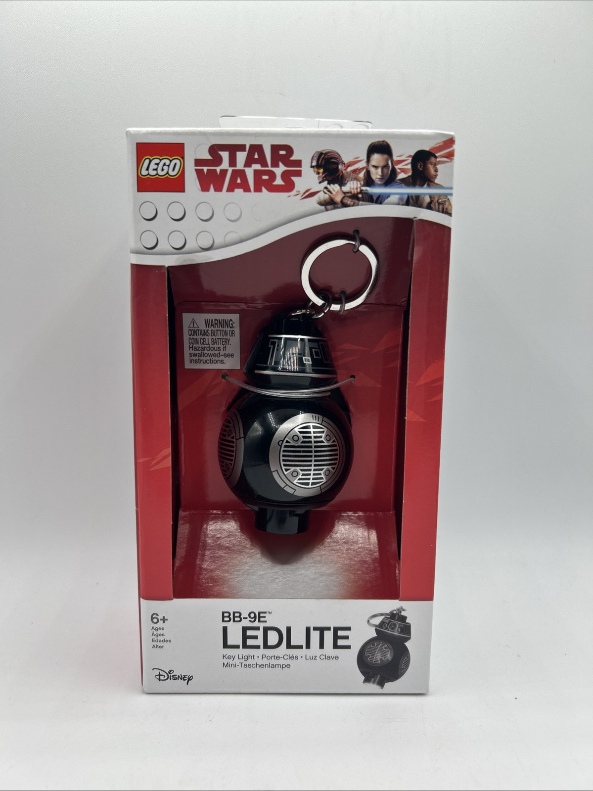 LEGO - Star Wars: BB-9E LED Key Light - Black/White/Silver N