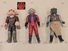 Vintage Star Wars Lili Ledy Action Figure Lot Ree-Yees Klaatu Nien Nunb Kenner