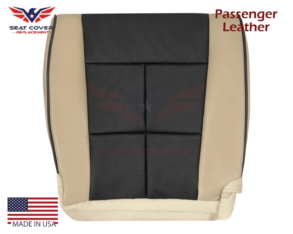 Cubierta de asiento de repuesto para conductor pasajero Lincoln Navigator 2007-2014 en color tostado Foto 2 de 4