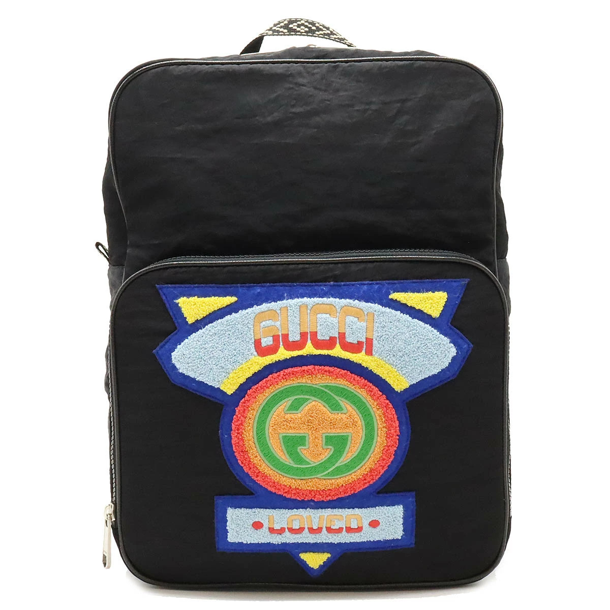 Gucci Terry Crosspatch Interlocking GG Backpack L… - image 1