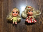 VTG 1967 Mattel Liddle Kiddles Laverne Locket & Lolli-Mint Sweet Treat Dolls!