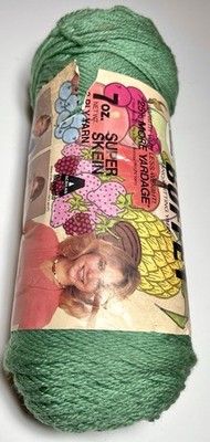 MALINA BUFFET HAND KNITTING YARN .1pk. HONEYDEW. I Combine Ship.