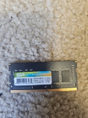 SILICON POWER SP 8GB DDR4 RAM 2400MHz SO-DIMM 19032086-08 sp008gbsfu240b02 Black