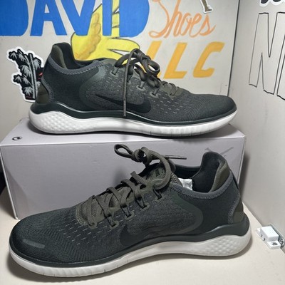 Size 10.5 - Nike Free RN 2018 Cargo Khaki 942836300 No Lid