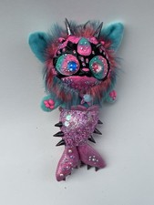 Ooak Magic Mixies Mermaid Plush Toy Pink Blue Stuffed Doll Custom Rare HTF