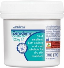 Zeroderma Zeroderm Ointment, Rich 3-In-1 Emollient, Soap Substitute & Bath Addit