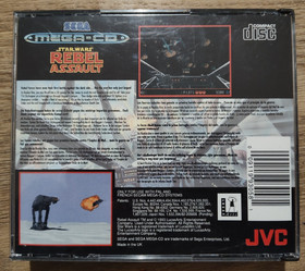 SEGA MEGA CD Star Wars Rebel Assault Complete With Manual Fab Condition PAL UK