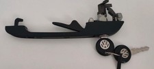 Original VW Golf 2 Türgriff aussen rechts mit Schliesszylinder 191837206A neu