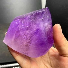 322g Natural Amethyst Quartz Freeform Crystal Energy Reiki Decor