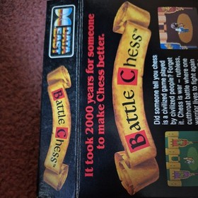 Nintendo Battle Chess NES Complete CIB EXCELLENT Condition Video Game Tested Vtg