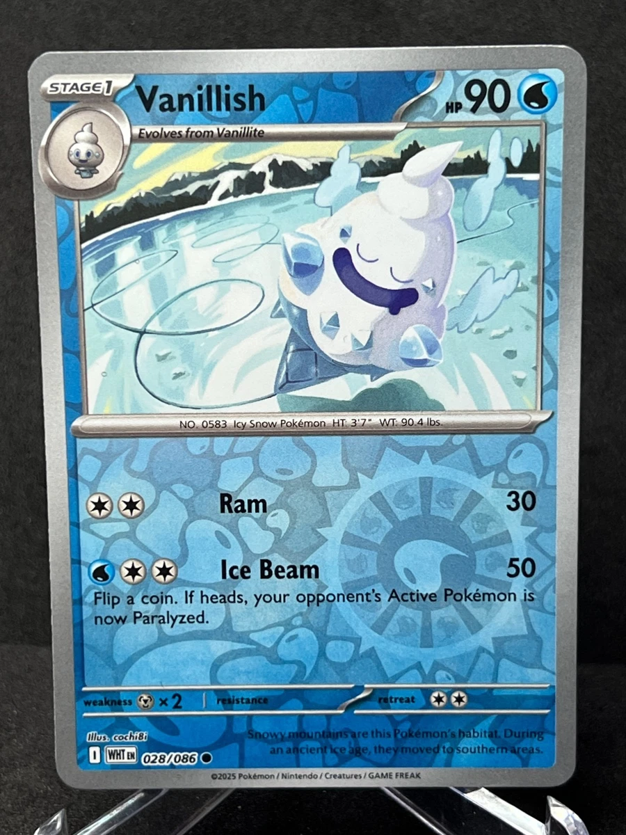 vanillish pokemon card Vanillish Pokémon TCG Cards for sale