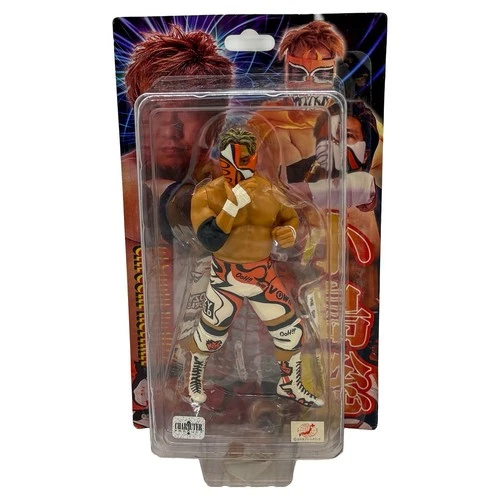Satoshi Kojima Figure with Interchangeable Mask Hands AJPW NJPW Wrestling MOC