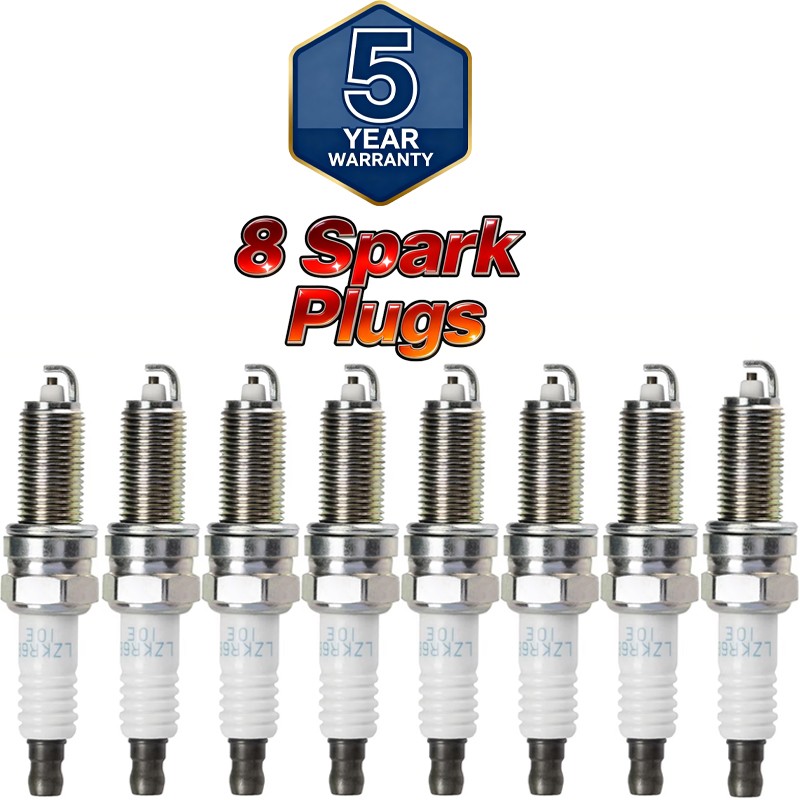 Set of 8 SPARK PLUGS NICKLE CORE SET 18858-10090 FOR HYUNDAI ELANTRA 2011-2022