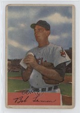 1954 Bowman Bob Lemon #196 HOF 0c6
