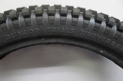 Original Dunlop Trials Universal Tire, 2.75 x 19 Still In BSA