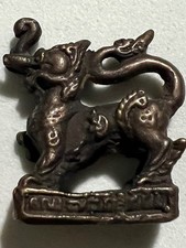 SINGHA/PIXIU PHRA LP MHOON RARE OLD THAI BUDDHA AMULET PENDANT MAGIC ANCIENT#27