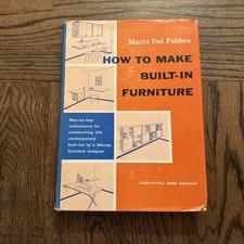 How to Make Built-In Furniture by Dal Fabbro, Mario McGraw- Hill Book Company