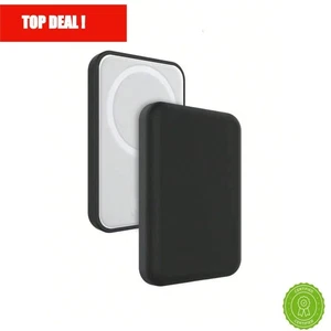 TPU Charging Case Protector for Apple MagSafe Wireless Power Bank, Black
