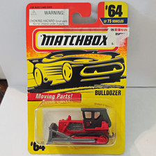 Matchbox Moving Parts Bulldozer #64 MB064 1:6...