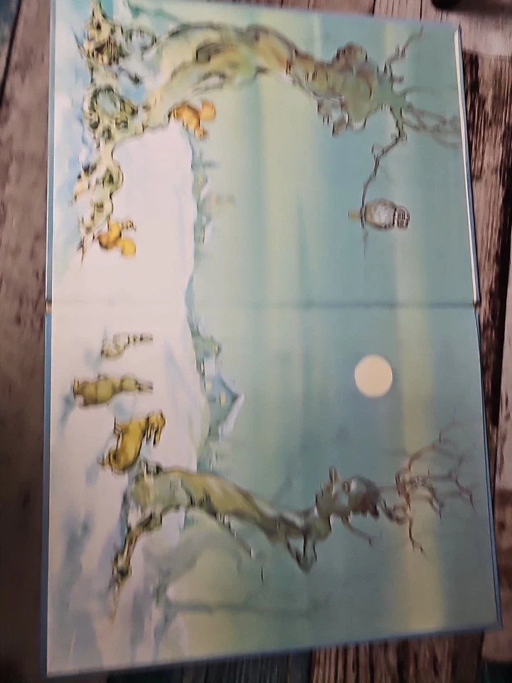 Ночь перед Рождеством винтаж 1980 Clement C Moore Derrydale книги Бельгия - Изображение 2 из 4