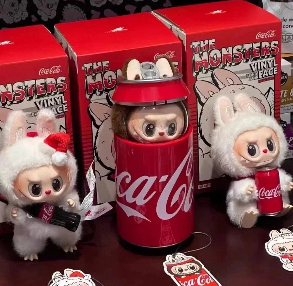 NEW LABUBU In Coca-Cola Can Series The Monsters Blind Toy Gift Kids - Image 2 of 2