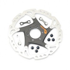 Shimano DEORE XT SM-RT76 Disc Rotor - 160mm, 6-Bolt, 2-Piece,Metal and Resin