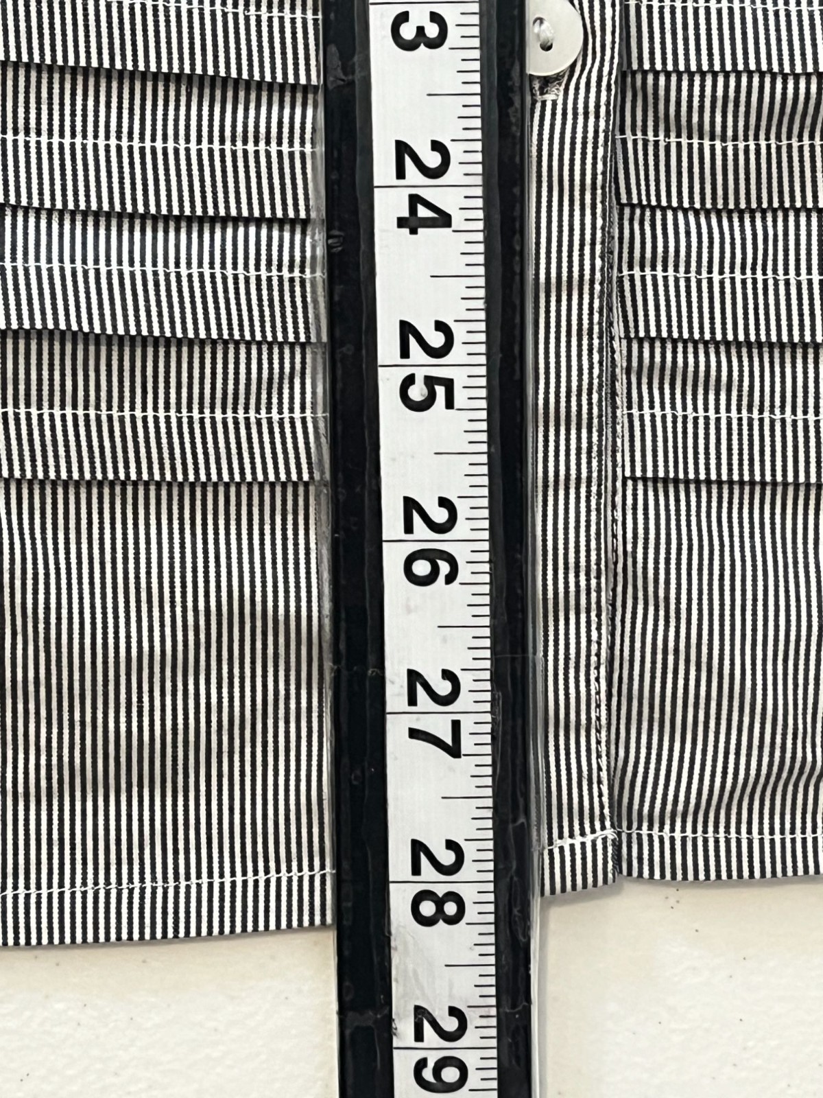 Larry Levine Plus 3X Button Down Blouse Gray Blac… - image 5