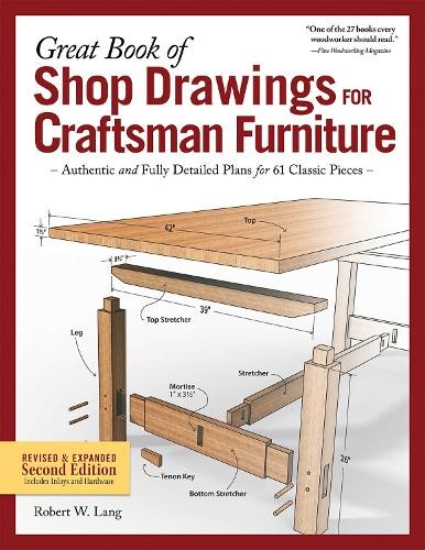 Great Book of Shop Drawings for Craftsman Furniture, Second E... - 9781497101104 - Bild 1 von 1