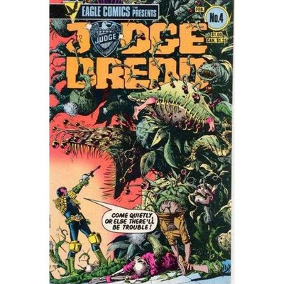 Judge Dredd #4 - 1983 series Eagle comics NM [i}