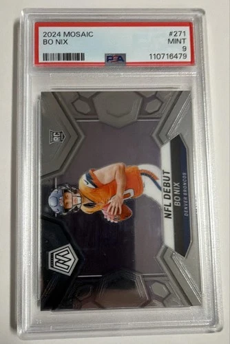 2024 Panini Mosaic - NFL Debut Bo Nix #271 (RC)