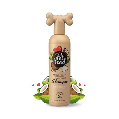 Hundeshampoo pH-neutral Kokosduft Vegan 300ml Pet Head Sensitive Soul