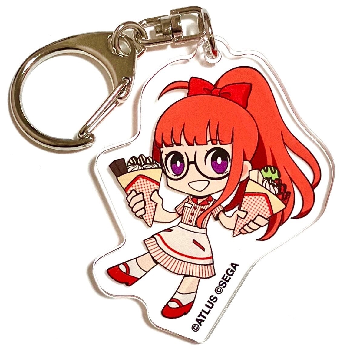 PERSONA 5 TACTICA Futaba Sakura (Navi) Acrylic Key Chain [P5T x