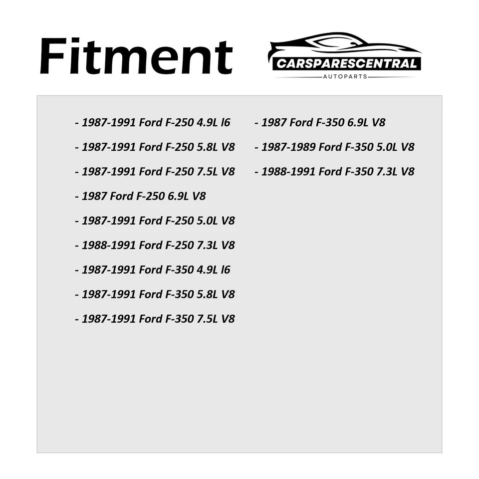 Amortiguadores delanteros traseros 4x para Ford F-350 1987-1989 5,0 L Foto 2 de 4