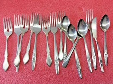 F6 lot of misc silverware forks spoons Madeira Nasco Northland kitchen utensils