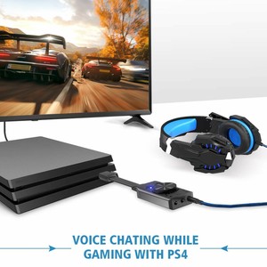 how to use pc mic on ps4