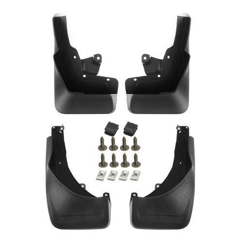 Mud Flaps Splash Guards For Mercedes Benz GLE 2020-2023 - Front & Rear Set With Mounting Hardware