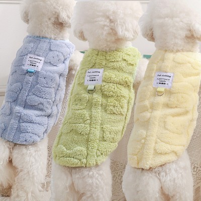 Fleece Dog Cat Coat Chihuahua Puppy Sweater Pet Clothing Dog Vest Kitten Jacket