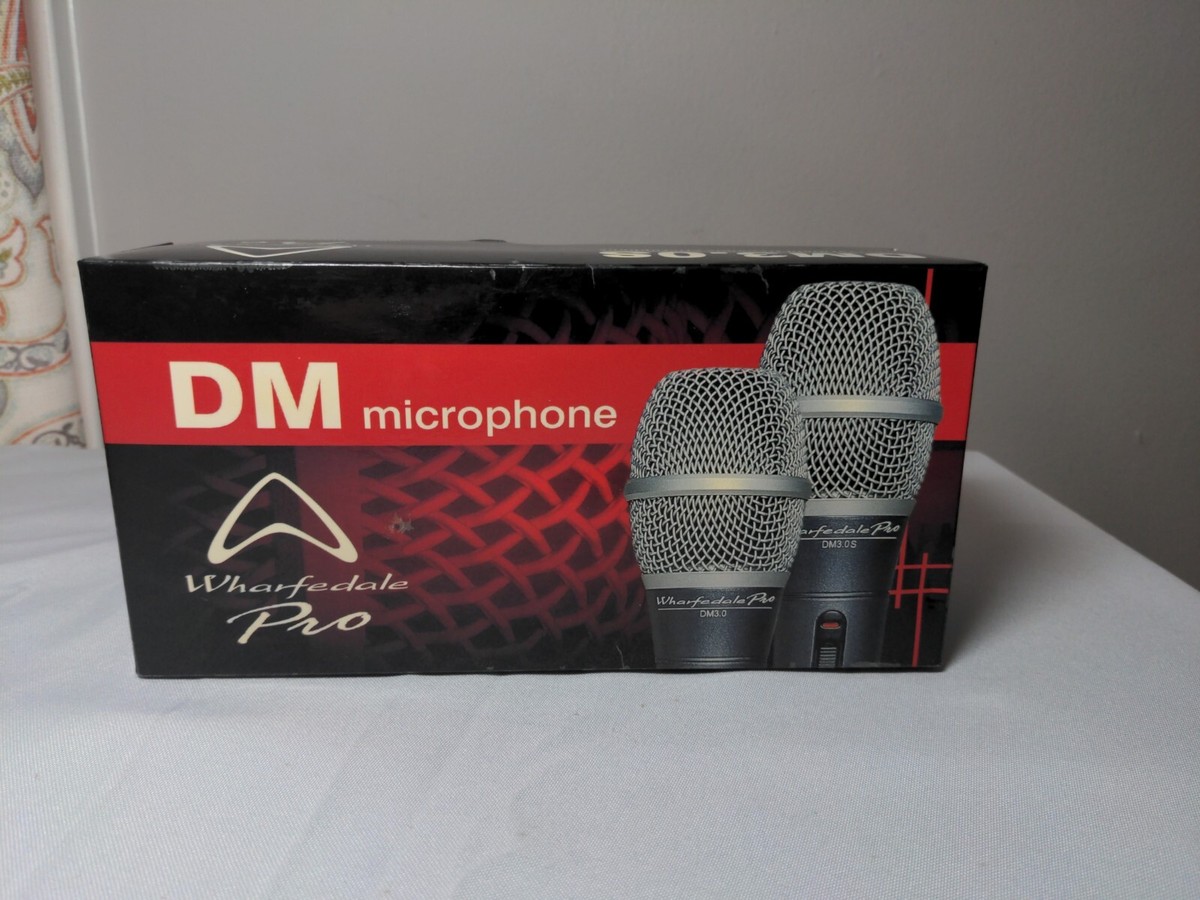 Wharfedale Pro DM 3.0S Microphone Supercardioid Dynamic Microphone